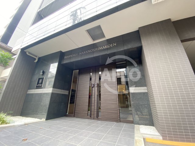 エントランス　レジデンス中之島公園　エントランス