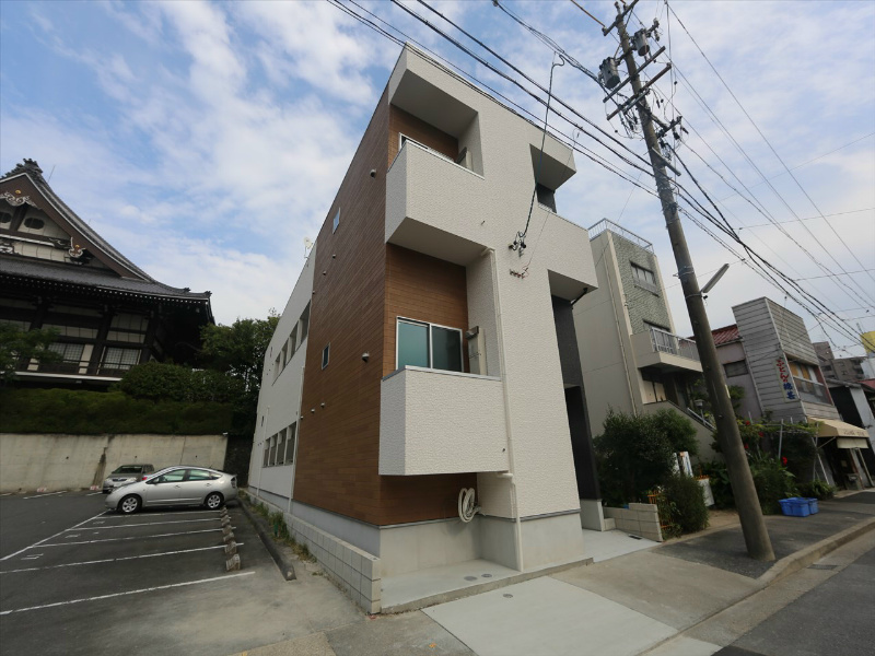 建物外観　外観　オートロック付　デザイナーズ　光インターネット無料