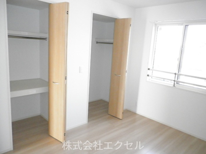 収納　クローゼットです。