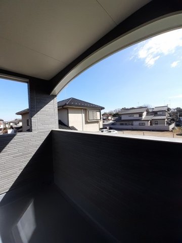 バルコニー　バルコニーがあります