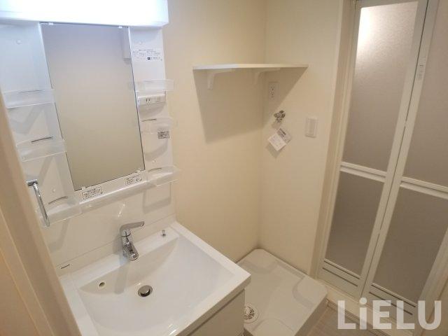 洗面設備　同シリーズ物件のモデルルームになります