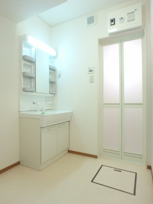 洗面設備　図面と現状に相違がある場合には現状を優先