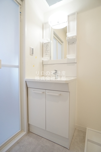 洗面設備　ヘアセットも簡単洗髪洗面化粧台☆