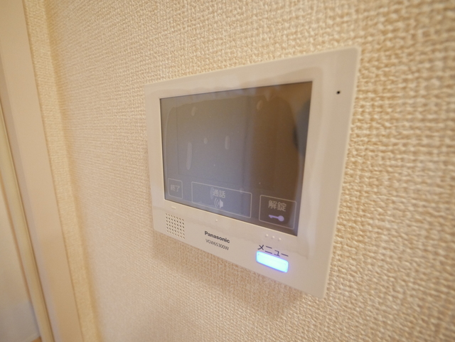 セキュリティ　★モニター付きインターホンでセキュリティ面も安心ですね★