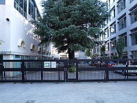 中学校　私立千代田女学園中学校（中学校）まで509m