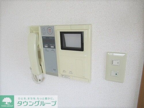 セキュリティ　TVモニタ付インターホン　※前回募集時／2023年5月の写真
