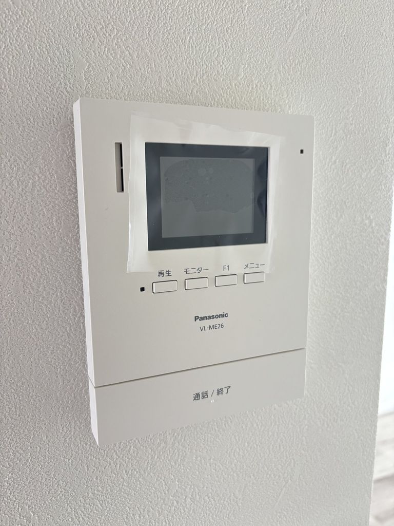 セキュリティ　※建築中の写真です