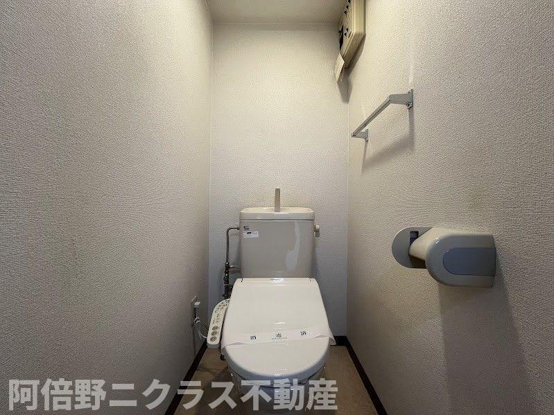 トイレ　ゆったりとした空間のトイレです