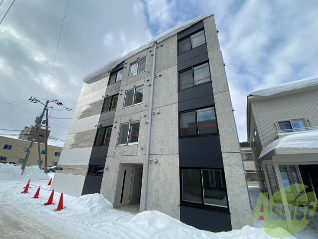 建物外観　札幌市西区発寒１０条「Ｒｉｚ発寒」