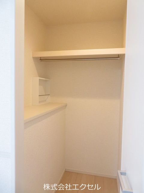 収納　クローゼットです。