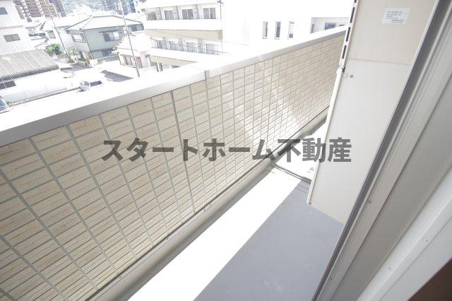 バルコニー　広々としたバルコニーです