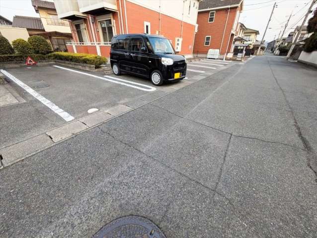 駐車場　眺望