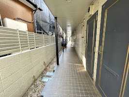 その他設備　明るい廊下