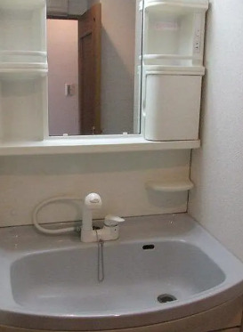 洗面設備　別部屋の画像を使用しております。