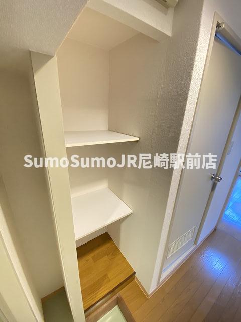 収納　ちょっとした収納スペースも充実しています