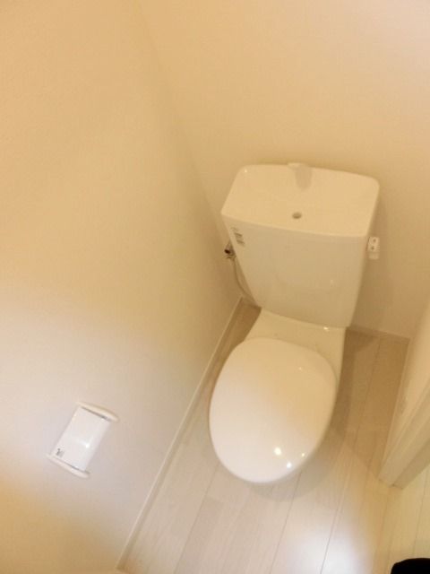 トイレ　トイレはシンプル