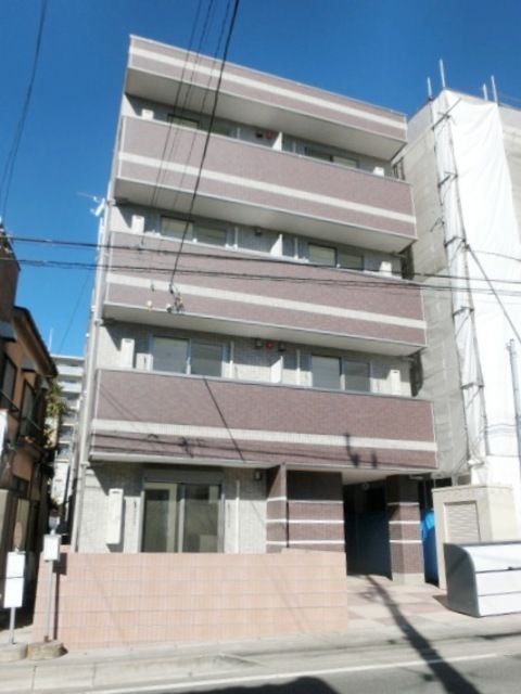 建物外観　２０１７年１月竣工のデザイナーズマンション