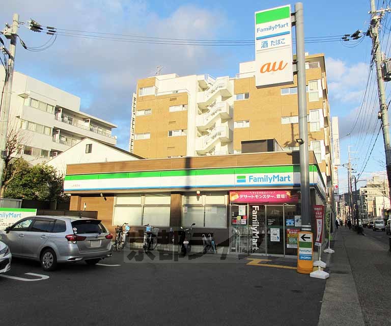 コンビニ　ファミリーマート　山科駅西店（コンビニ）まで204m