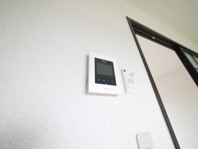 セキュリティ　モニター付きインターホンです