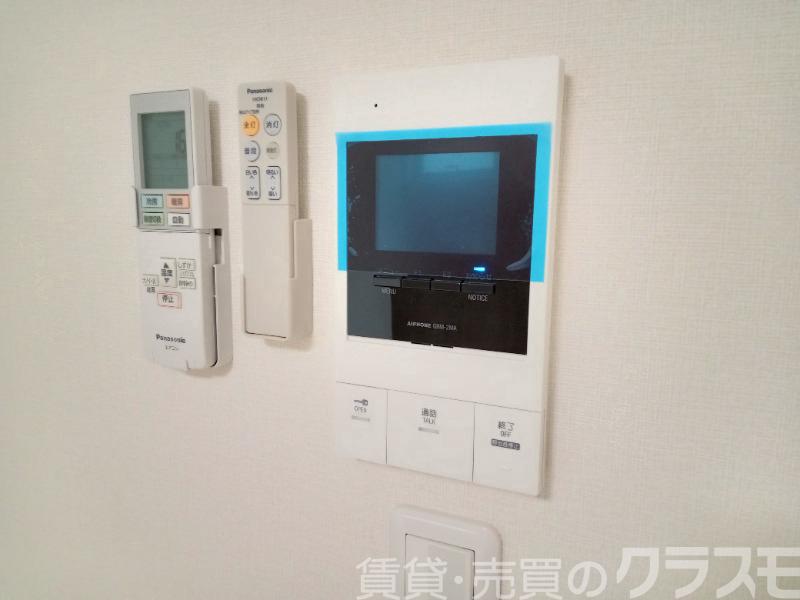 セキュリティ　来訪者が確認できるモニターホン♪
