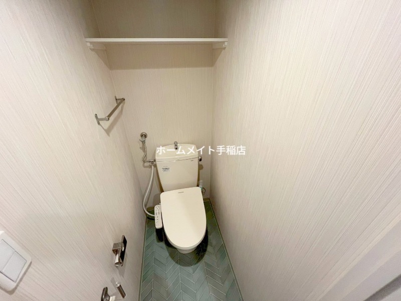 トイレ　ウォシュレット付きで快適な環境です♪