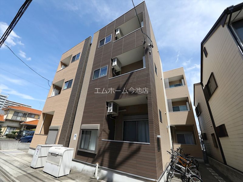 建物外観　外観　オートロック　TVモニターホン完備