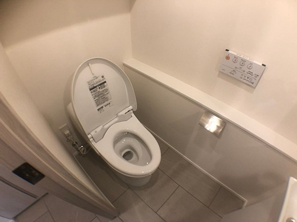 トイレ　ゆったりとした空間のトイレです