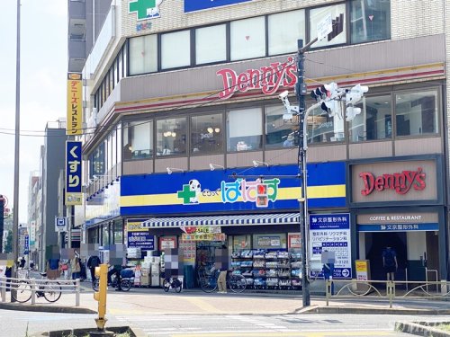 ドラックストア　どらっぐぱぱす千石駅前店（ドラッグストア）まで301m