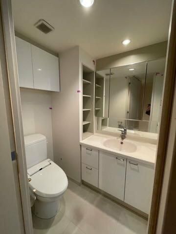 洗面設備　同タイプ部屋　参考写真です