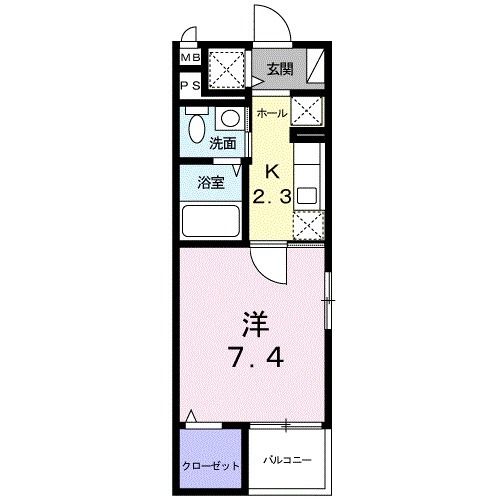 エアフォルクの間取り写真