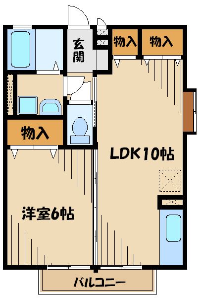 フローラの間取り写真