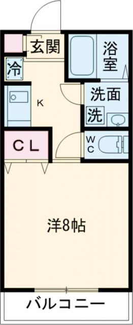 MIKIハイツIIEの間取り写真