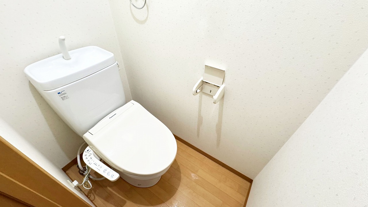 ＪＲ吉備線 備前三門駅 徒歩2分 3階建 築22年のトイレ写真