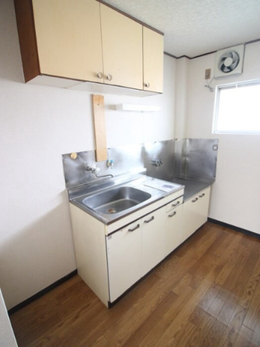 国寿マンションのキッチン写真