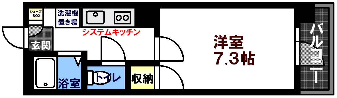 ルアール国光の間取り写真
