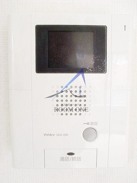 セキュリティ　モニター付きインターホンです。