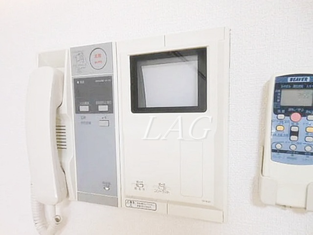 セキュリティ　モニターつきインターホンです。