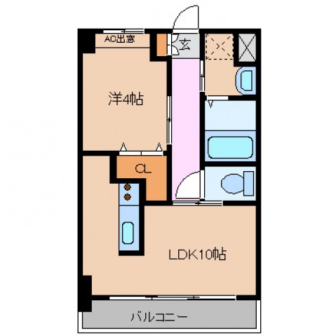 ローゼンコート禄屋の間取り写真