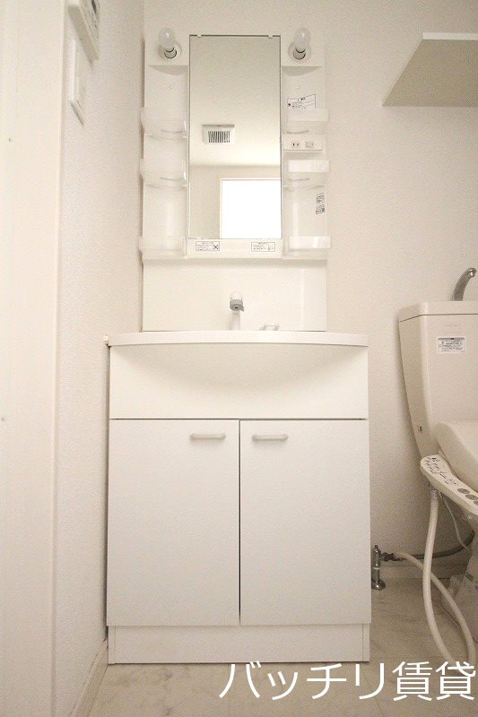 洗面設備　画像は別号室タイプの為、現状を優先致します。