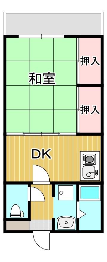 エスペラント嵯峨の間取り写真