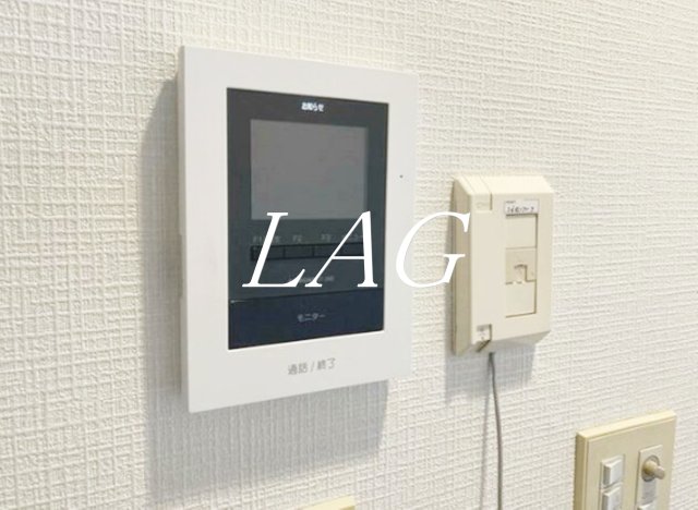 セキュリティ　モニター付きインターホンです。