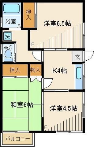 第二グリーンハイツ奥戸の間取り写真