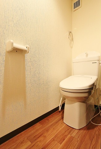 トイレ　清潔感のあるトイレですね