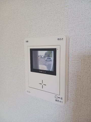 セキュリティ　モニター付きインターホンです