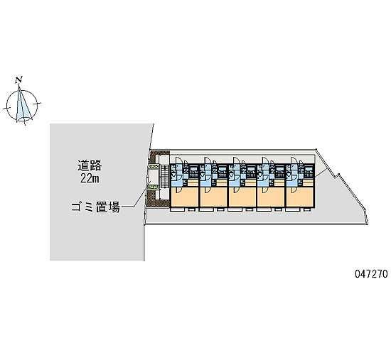 【横須賀市長沢のアパートのエントランス】