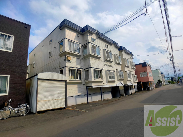 建物外観　札幌市北区北二十八条西「マクセル北２８条」