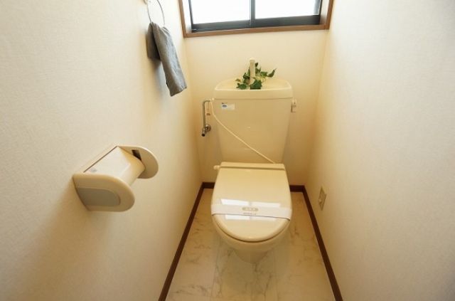 【新潟市東区空港西のアパートのトイレ】