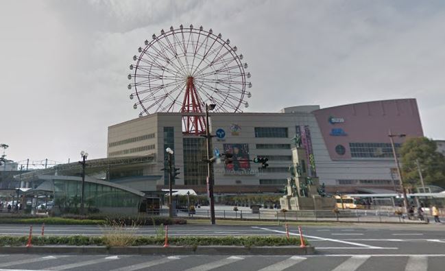 ショッピングセンター　JR鹿児島中央ビル（ショッピングセンター）まで383m