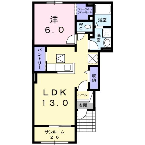 ラフィネ　ヌフの間取り