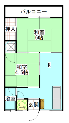 ハイツ山文の間取り